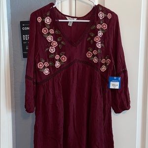 Arizona Burgundy Blouse